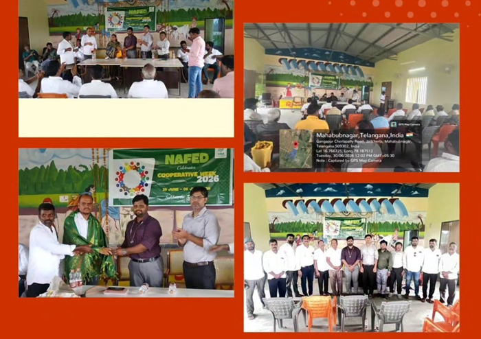 NAFED:  Telangana Branch’s farmer awareness programme on e-Samridhi Portal